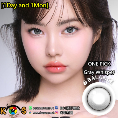 [1Day and 1Month]igirl ONE PICK Gray Whisper バランス グレーウィスパー
